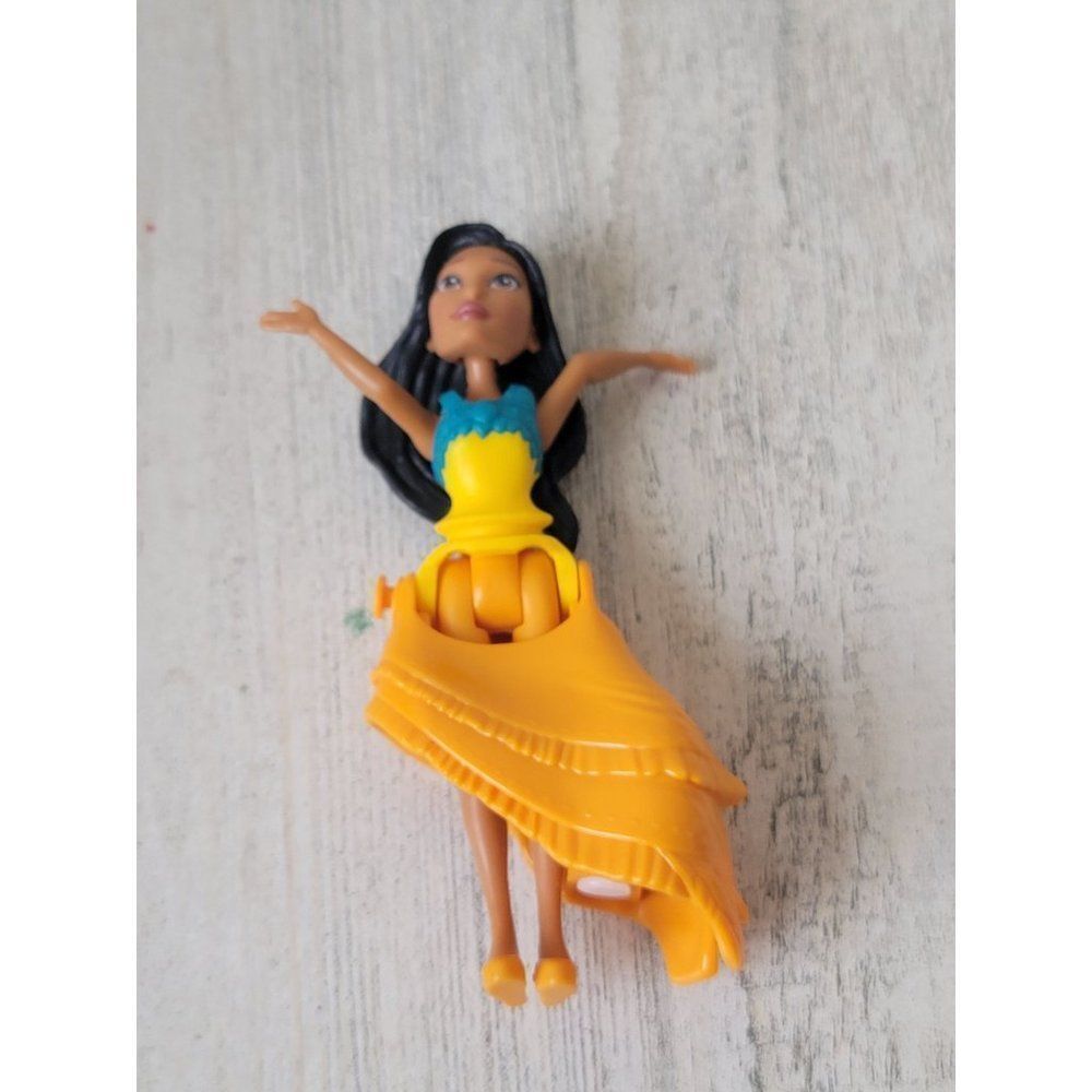 Disney Pocahontas princess Pixar clip-on dress toy‎ figure
